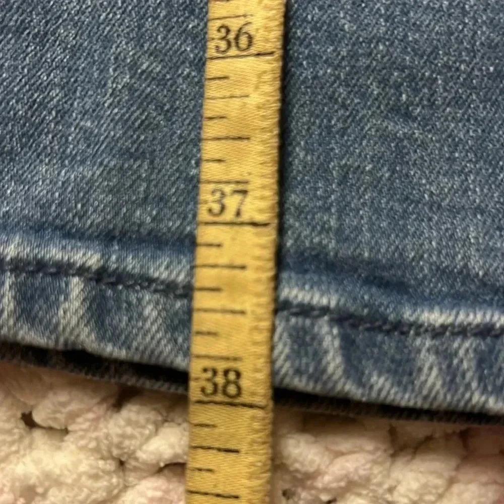 Gap skinny distressed light wash jeans - Picture 6 of 8
